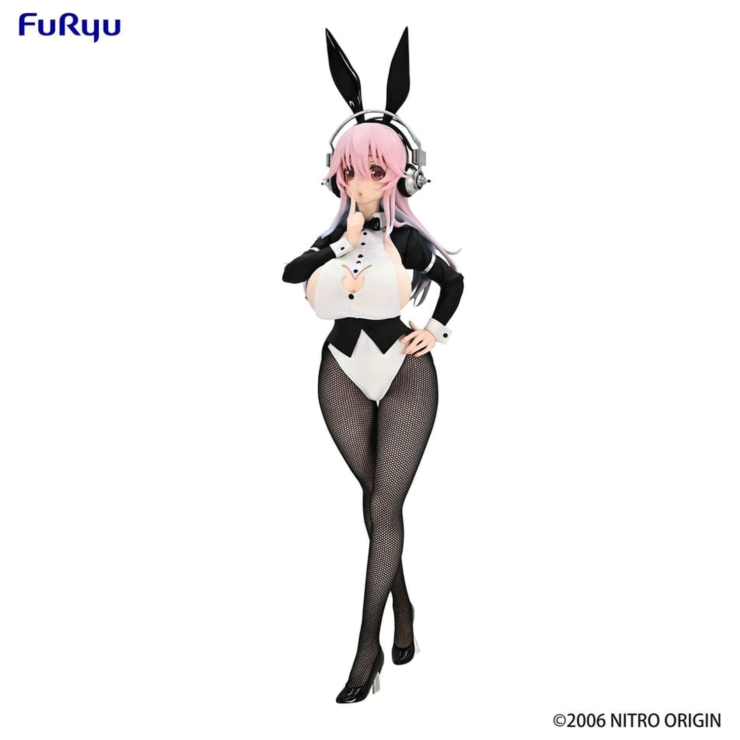 Super Sonico BiCute Bunnies PVC figura Newly Drawn Costume Tailcoat Ver. 30 cm termékfotó
