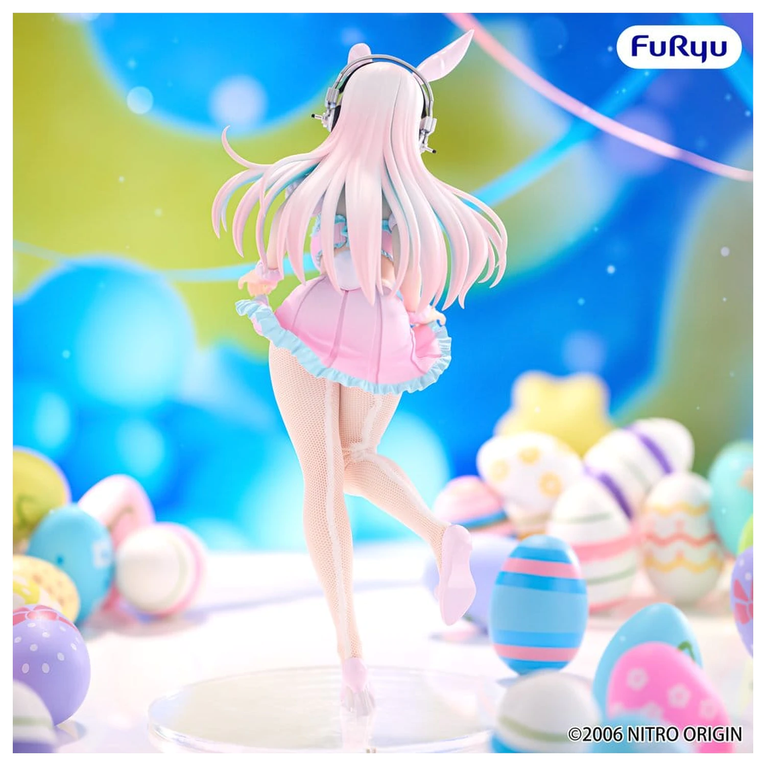 Super Sonico BiCute Bunnies PVC figura Pastel Easter Ver. 29 cm termékfotó