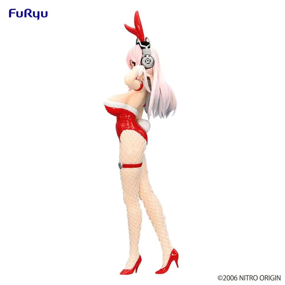 Super Sonico BiCute Bunnies Red Color Ver. PVC szobor figura 30 cm termékfotó