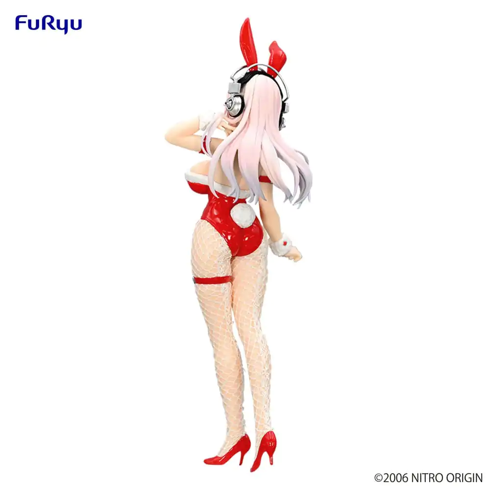 Super Sonico BiCute Bunnies Red Color Ver. PVC szobor figura 30 cm termékfotó