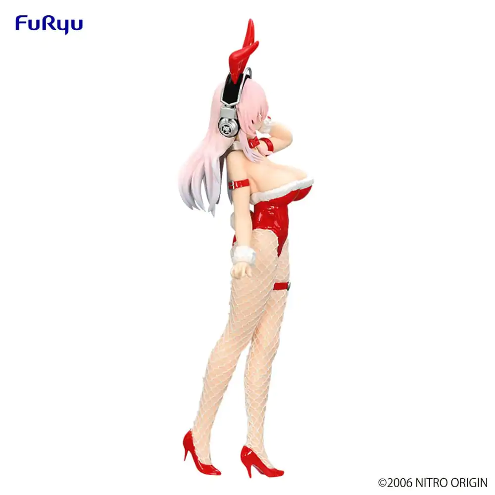 Super Sonico BiCute Bunnies Red Color Ver. PVC szobor figura 30 cm termékfotó