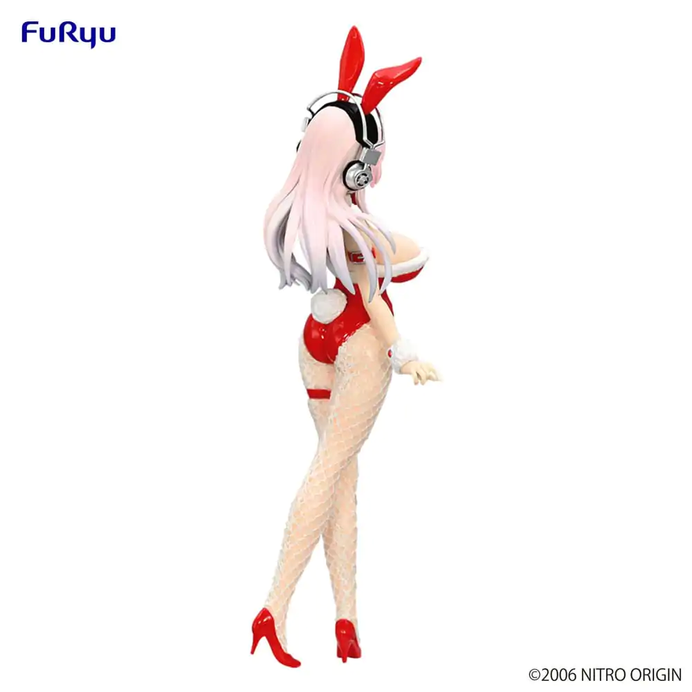 Super Sonico BiCute Bunnies Red Color Ver. PVC szobor figura 30 cm termékfotó