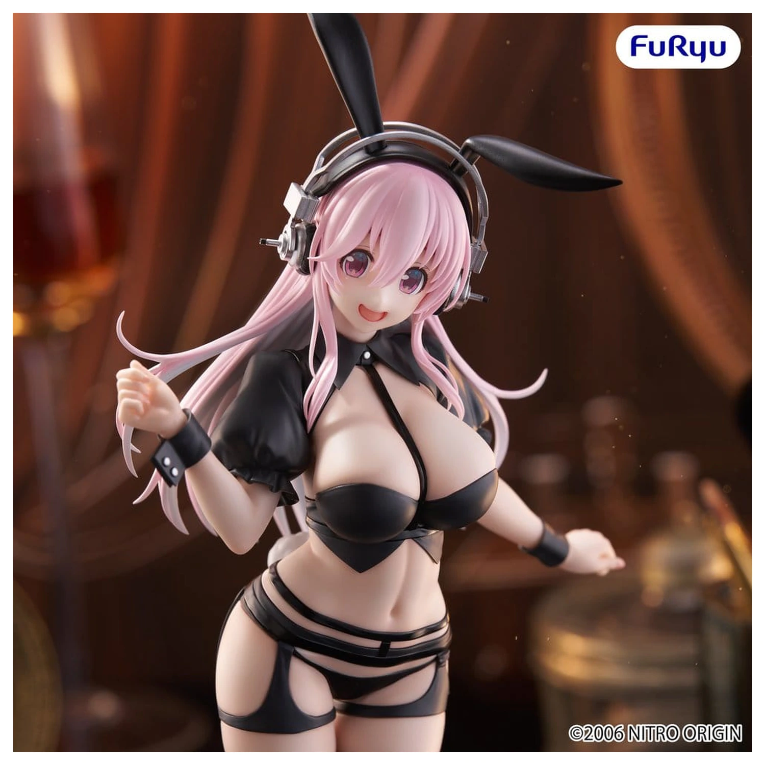 Super Sonico BiCute Bunnies Reverse Bunny Ver. PVC szobor figura 29 cm termékfotó