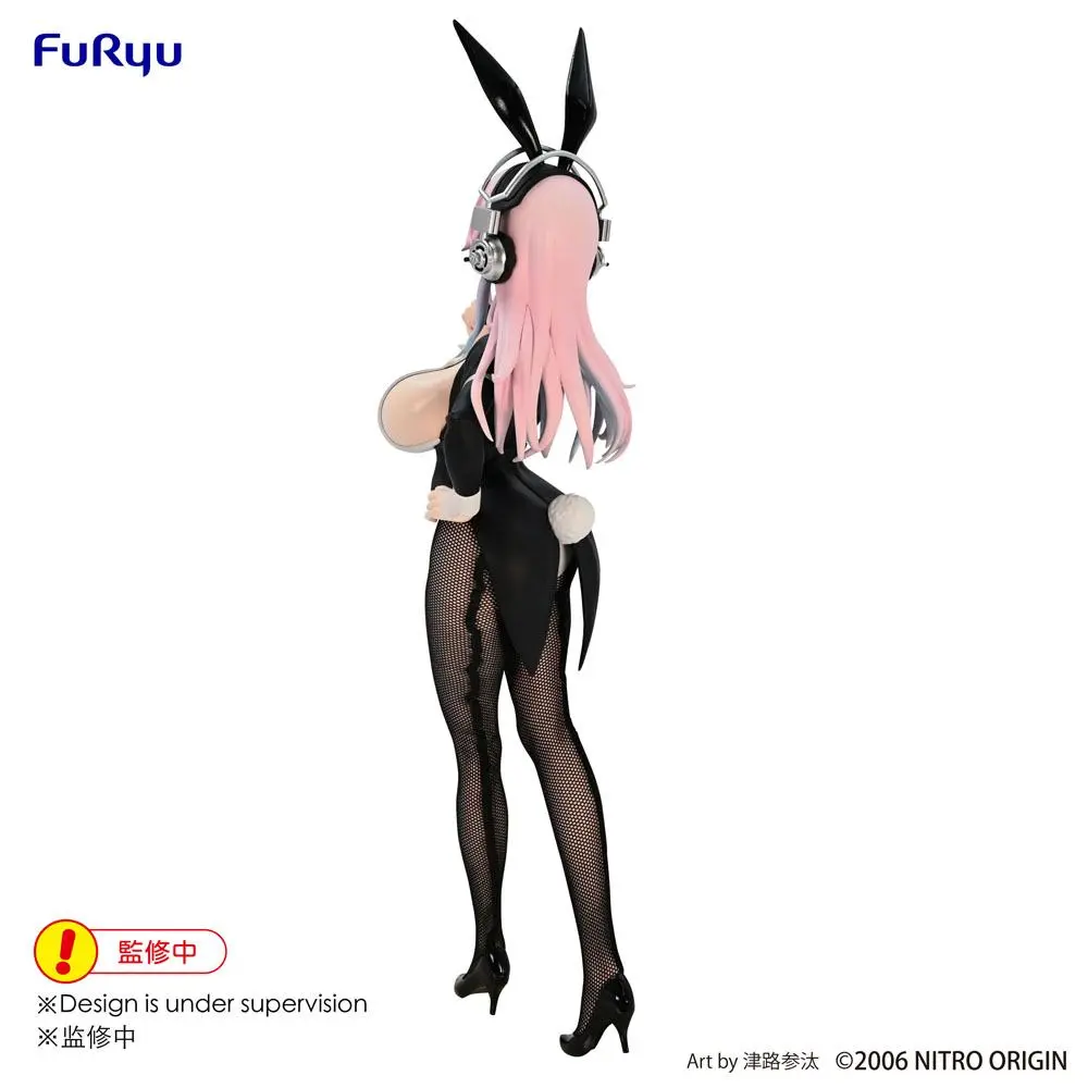 Super Sonico BiCute Bunnies Super Sonico Newly Drawn Costume Ver. PVC szobor figura 30 cm termékfotó