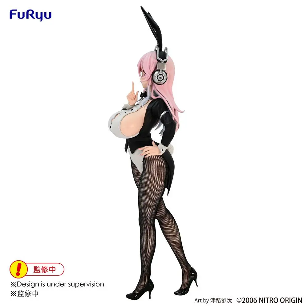 Super Sonico BiCute Bunnies Super Sonico Newly Drawn Costume Ver. PVC szobor figura 30 cm termékfotó