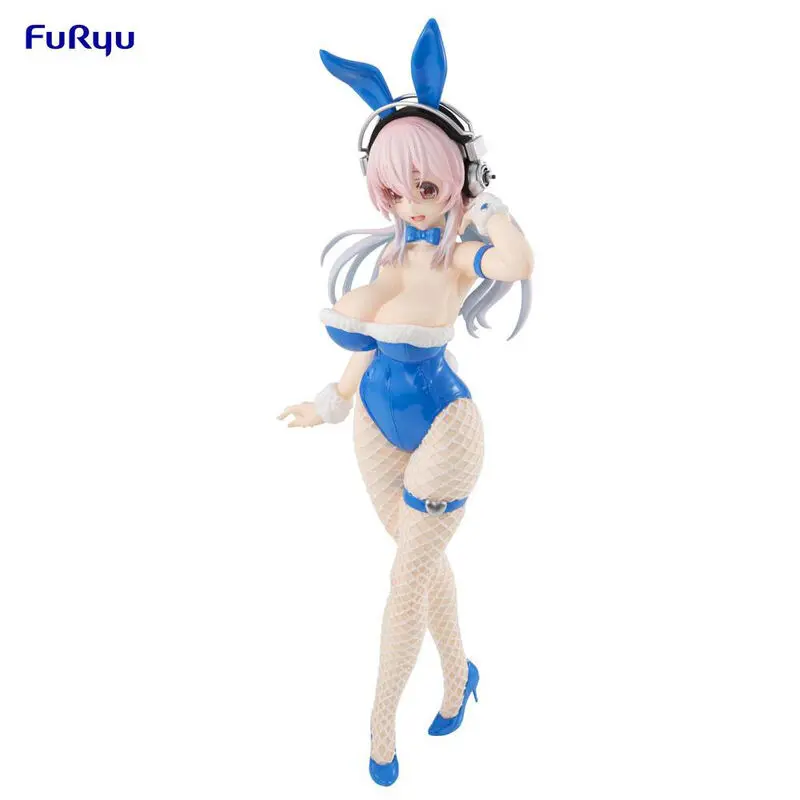 Super Sonico Blue Rabbit Bicute figura 30cm termékfotó