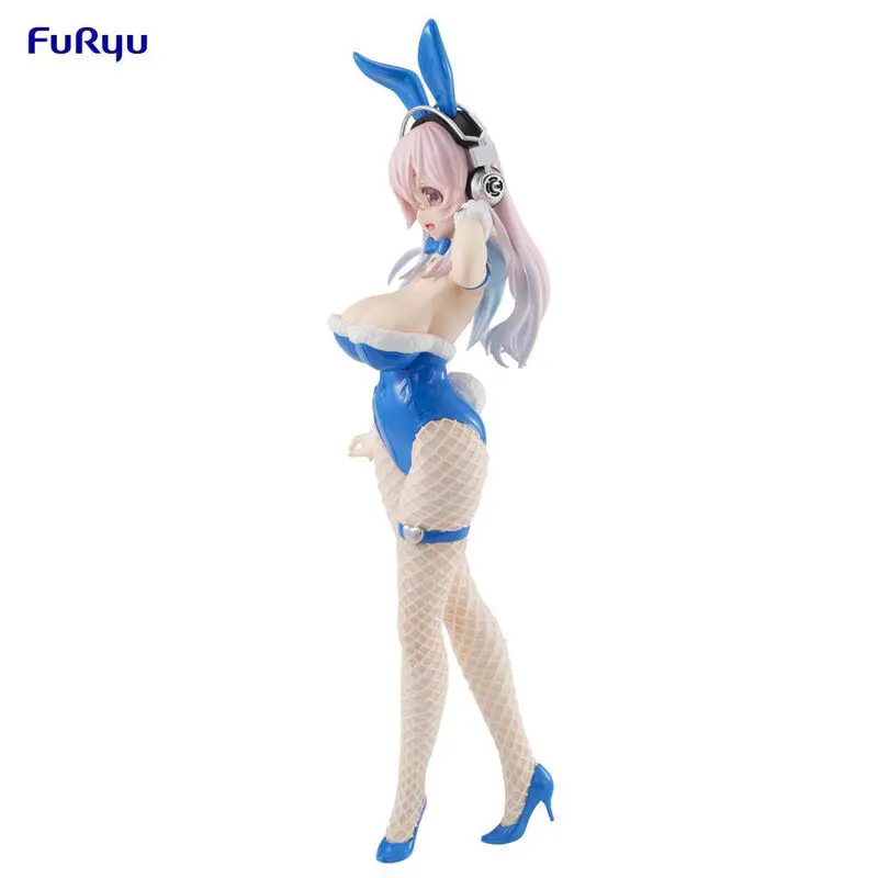 Super Sonico Blue Rabbit Bicute figura 30cm termékfotó
