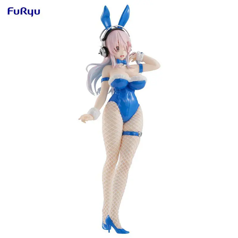 Super Sonico Blue Rabbit Bicute figura 30cm termékfotó