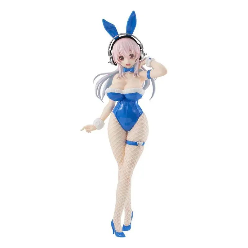 Super Sonico Blue Rabbit Bicute figura 30cm termékfotó