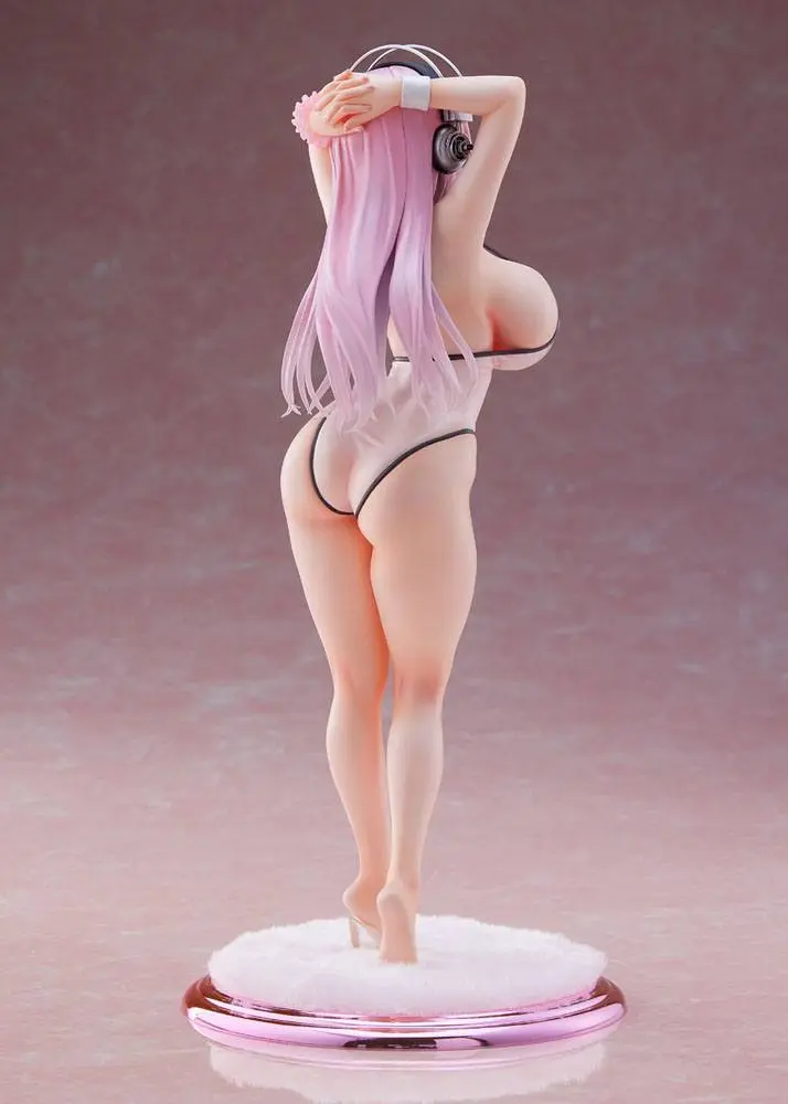 Super Sonico DreamTech 1/7 Super Sonico White Swimsuit Style PVC szobor figura 26 cm termékfotó