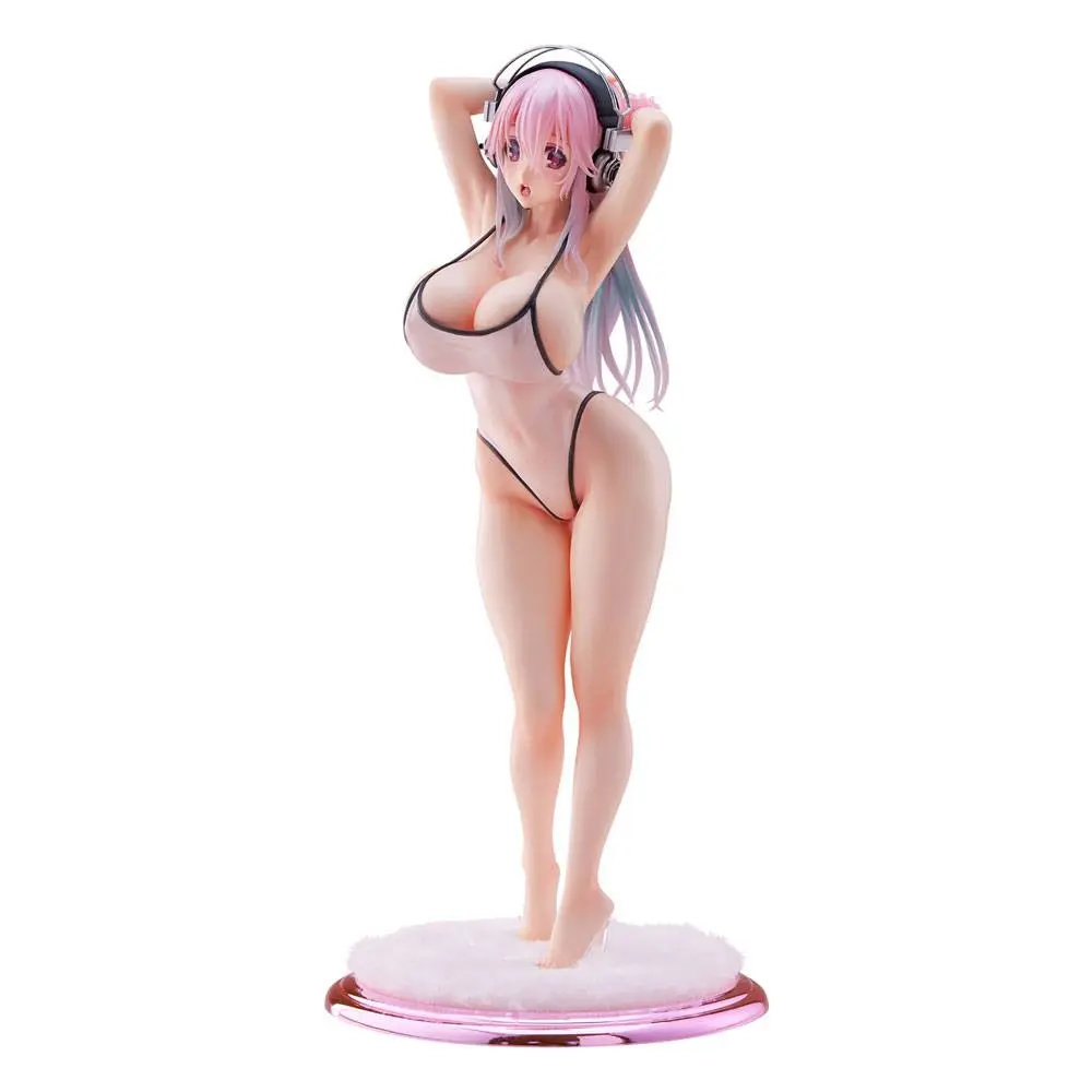 Super Sonico DreamTech 1/7 Super Sonico White Swimsuit Style PVC szobor figura 26 cm termékfotó
