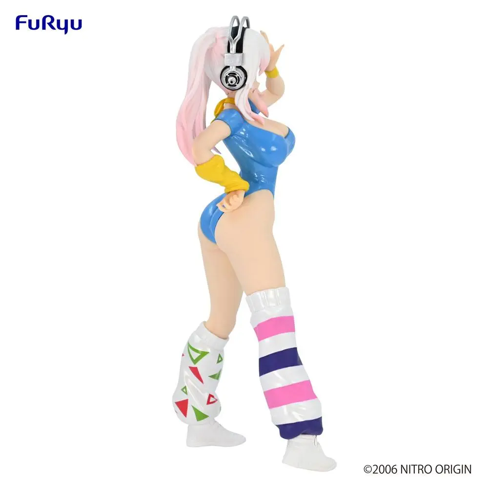 Super Sonico PVC Statue Super Sonico Concept Figure 80's/Another Color/Blue Ver. 18 cm (re-run) termékfotó