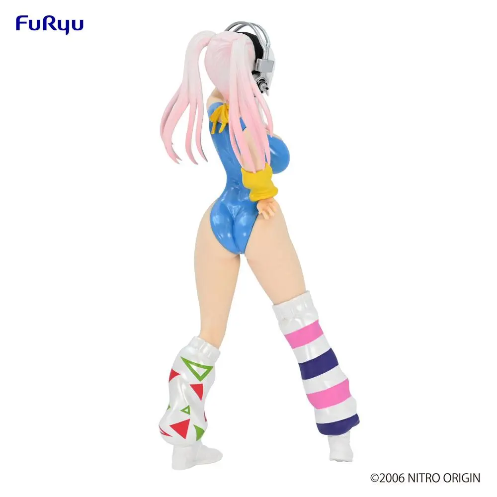 Super Sonico PVC Statue Super Sonico Concept Figure 80's/Another Color/Blue Ver. 18 cm (re-run) termékfotó