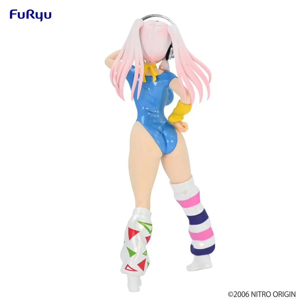 Super Sonico PVC Statue Super Sonico Concept Figure 80's/Another Color/Blue Ver. 18 cm (re-run) termékfotó