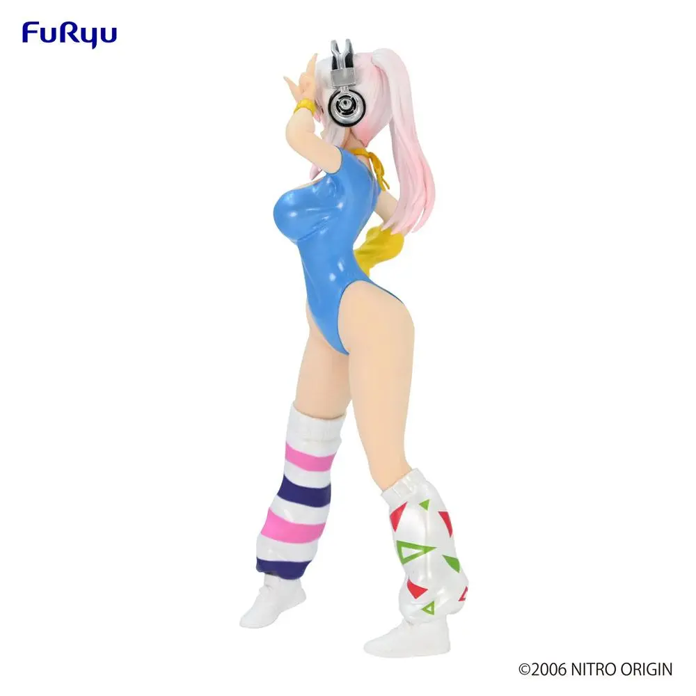 Super Sonico PVC Statue Super Sonico Concept Figure 80's/Another Color/Blue Ver. 18 cm (re-run) termékfotó