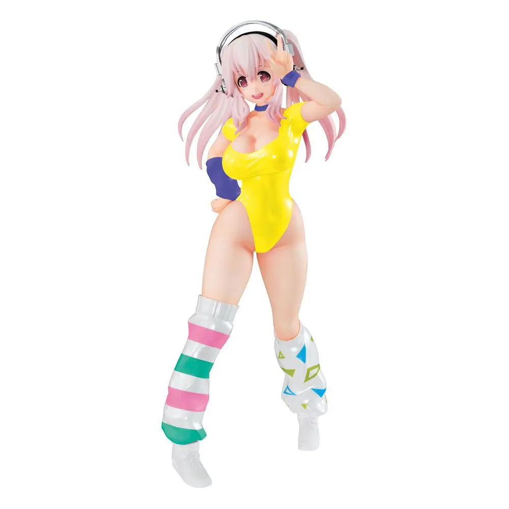 Super Sonico PVC Statue Super Sonico Concept Figure 80's/Another Color/Yellow Ver. 18 cm (re-run) termékfotó