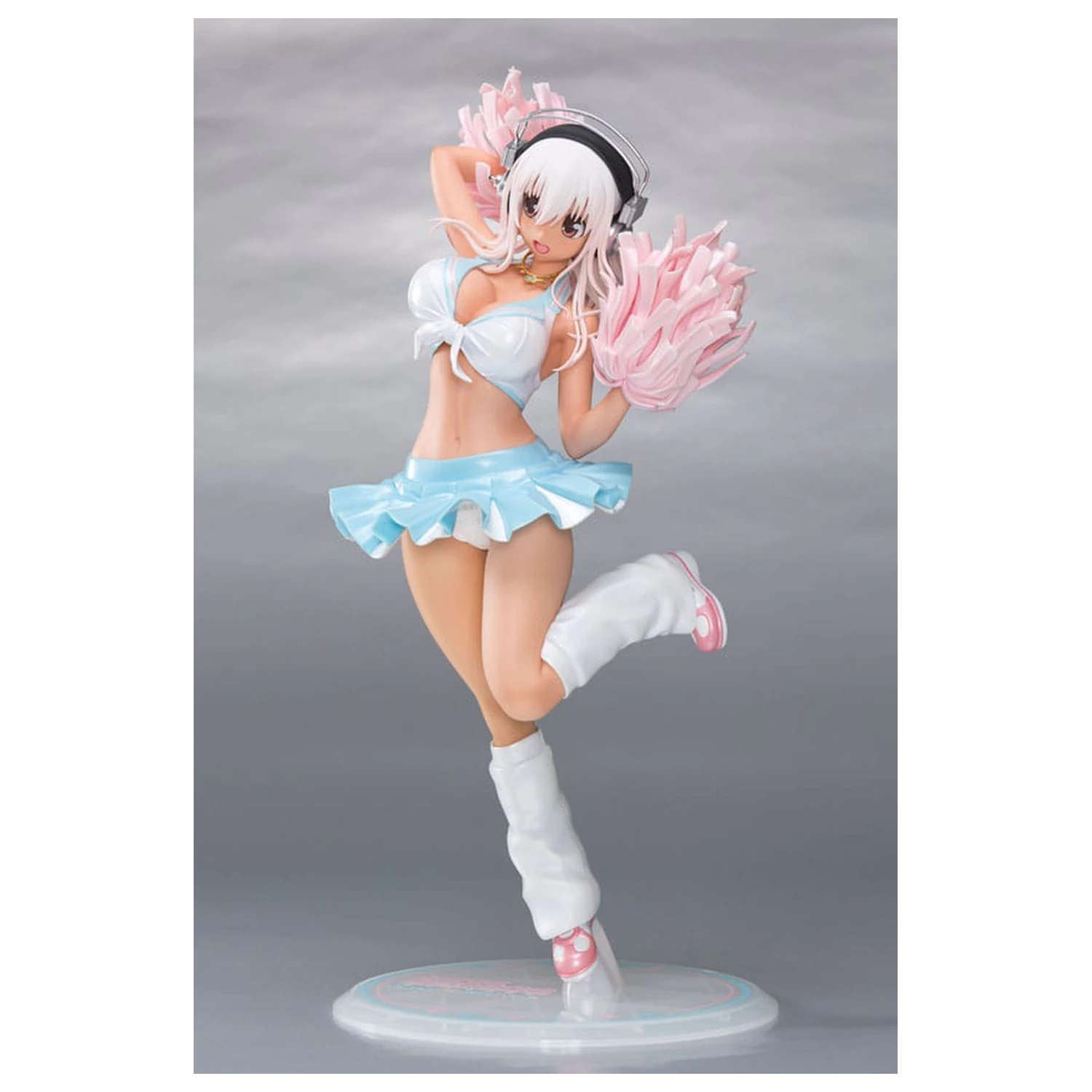 Super Sonico szobor figura 1/6 Super Sonico Cheer Girl Sunkissed Ver. 30 cm termékfotó