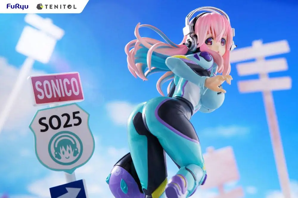 Super Sonico Tenitol Super Sonico PVC szobor figura 19 cm termékfotó