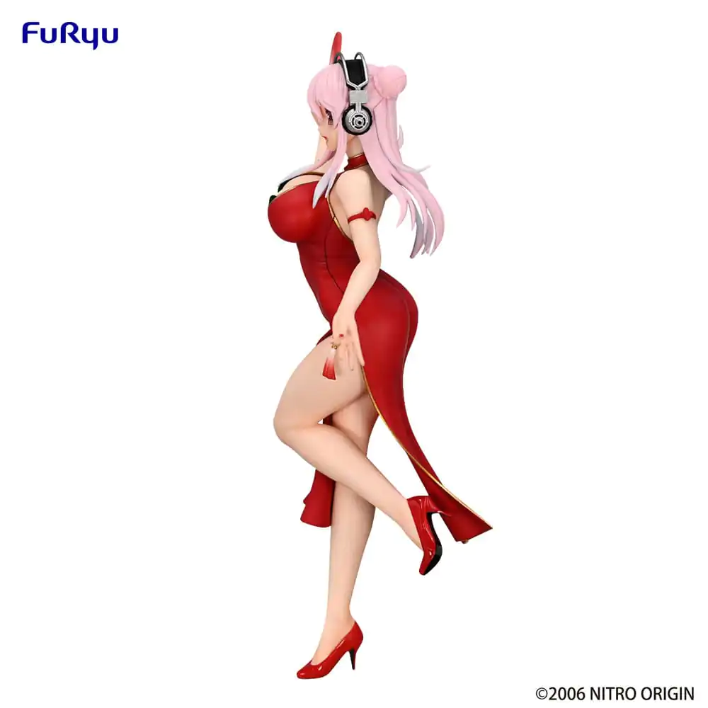 Super Sonico Trio-Try-iT PVC Statue China Dress Ver. 21 cm termékfotó