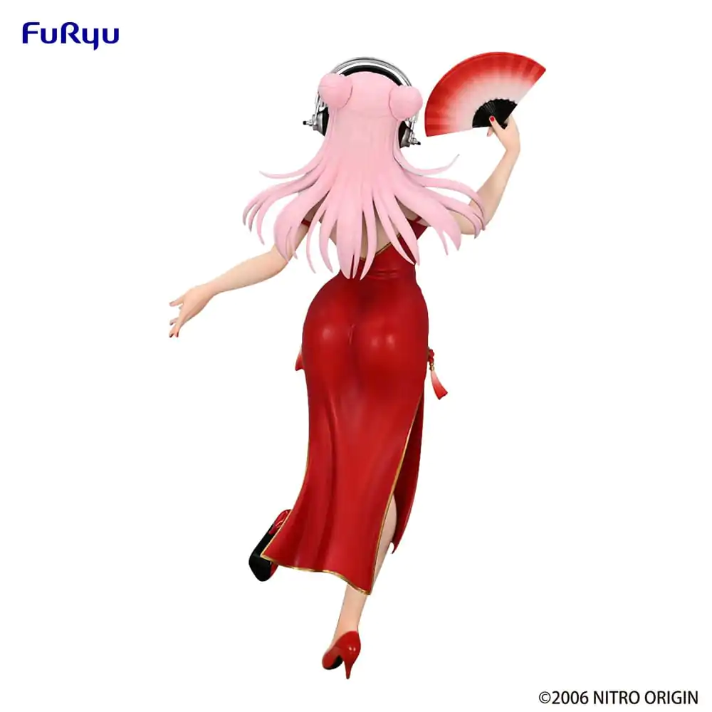 Super Sonico Trio-Try-iT PVC Statue China Dress Ver. 21 cm termékfotó