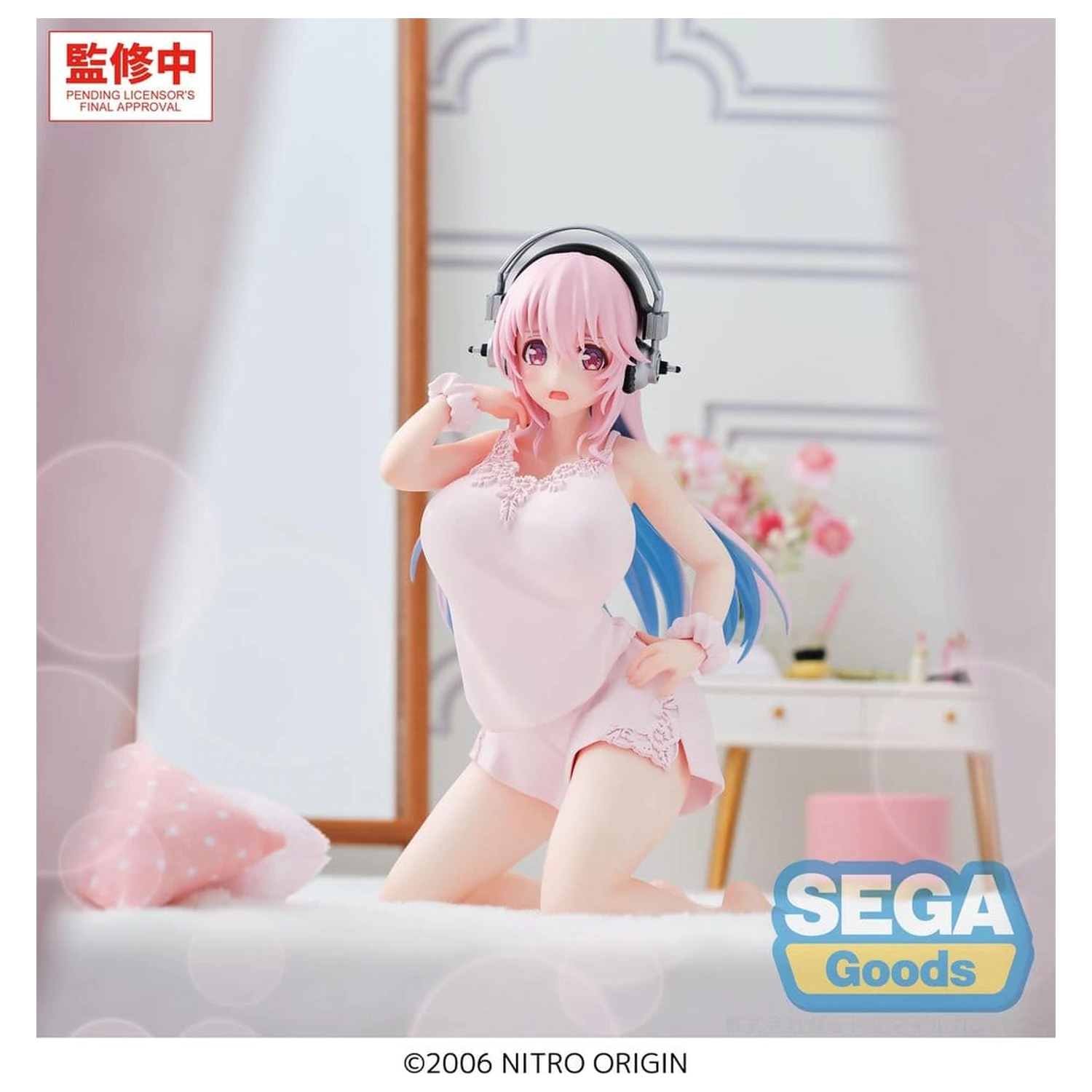 Super Sonico Yumemirize PVC figura Super Sonico 14 cm termékfotó