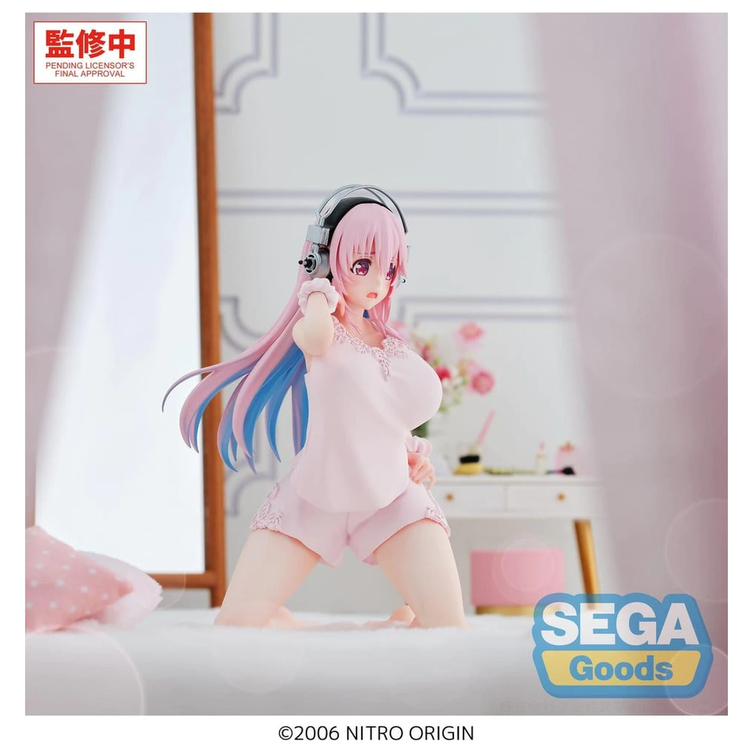 Super Sonico Yumemirize PVC figura Super Sonico 14 cm termékfotó