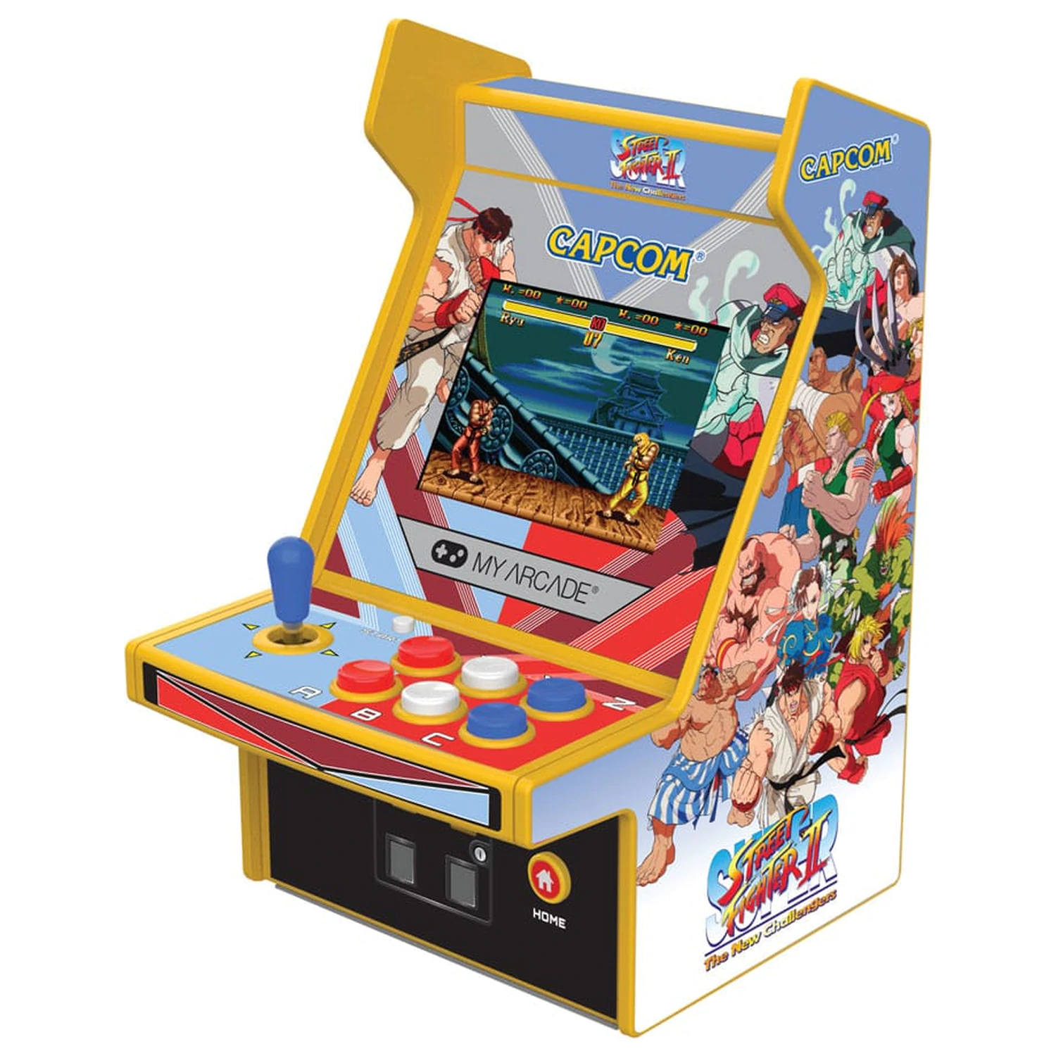 Super Street Fighter II Portable Retro Arcade Micro Player Pro hordozható mini arcade játékgép termékfotó
