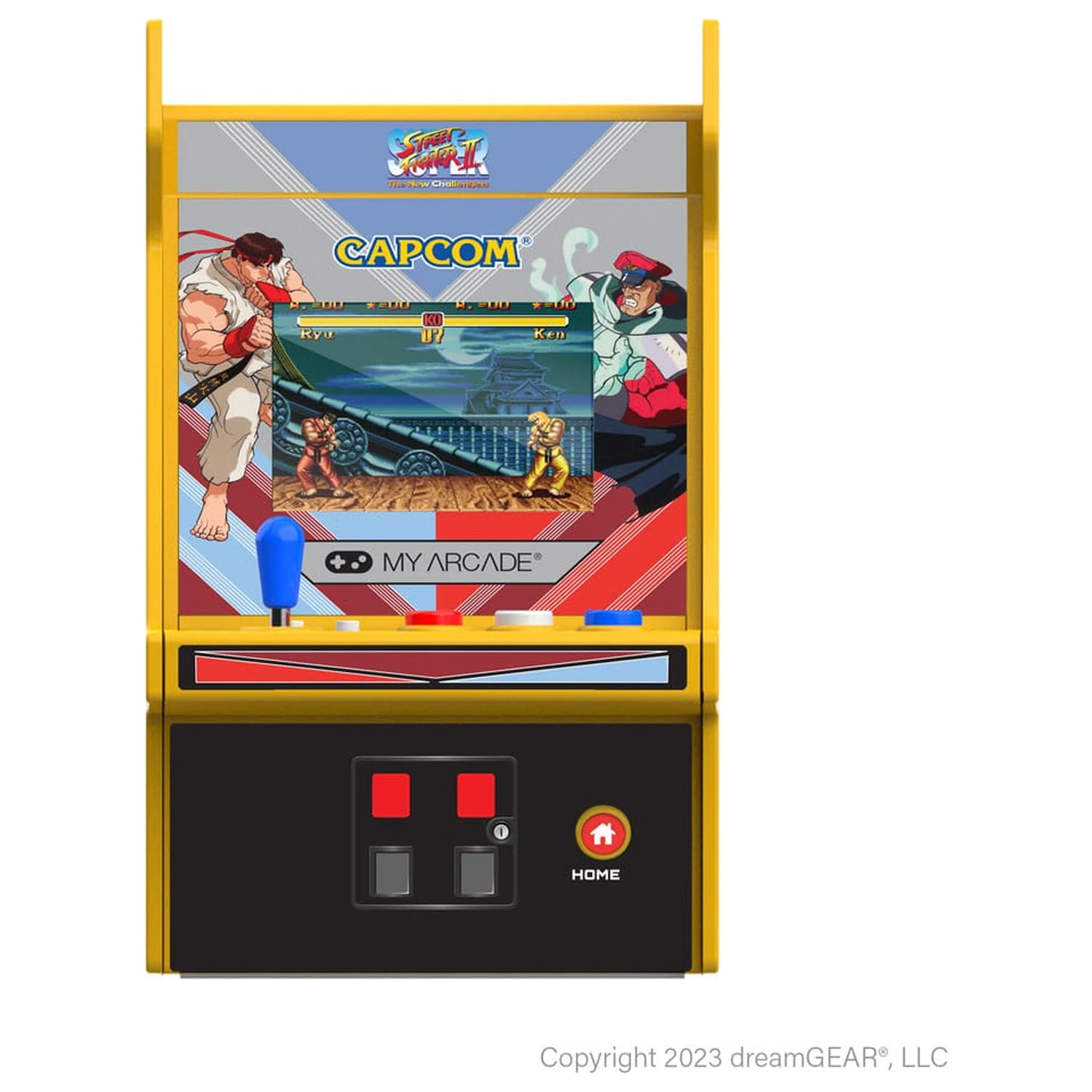 Super Street Fighter II Portable Retro Arcade Micro Player Pro hordozható mini arcade játékgép termékfotó