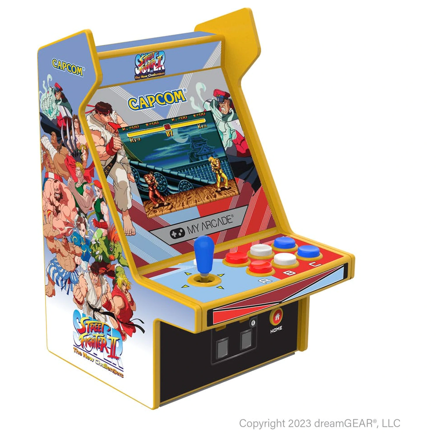 Super Street Fighter II Portable Retro Arcade Micro Player Pro hordozható mini arcade játékgép termékfotó