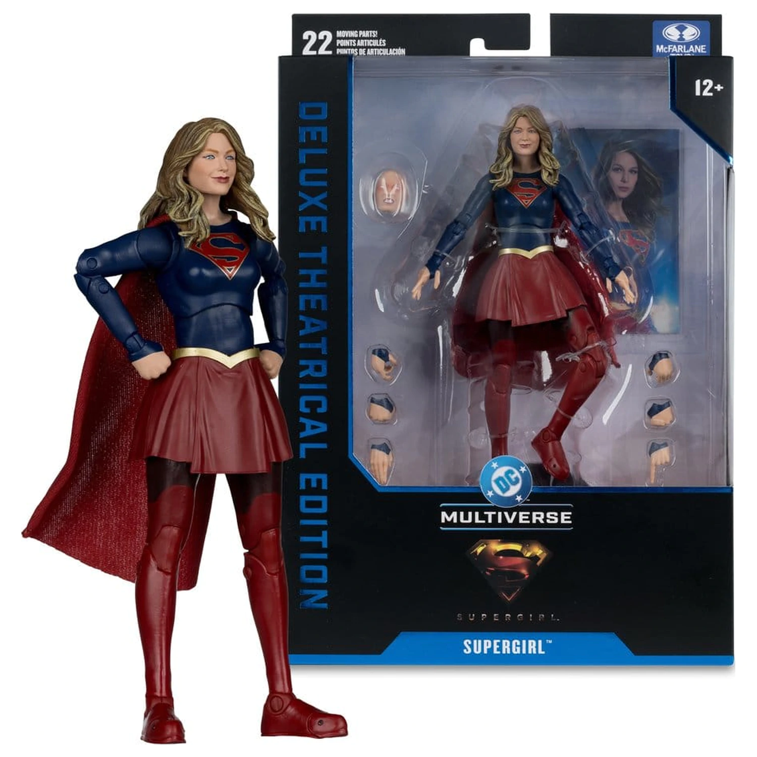 Supergirl (2026) DC Theatrical Deluxe Edition Supergirl akciófigura 17 cm termékfotó