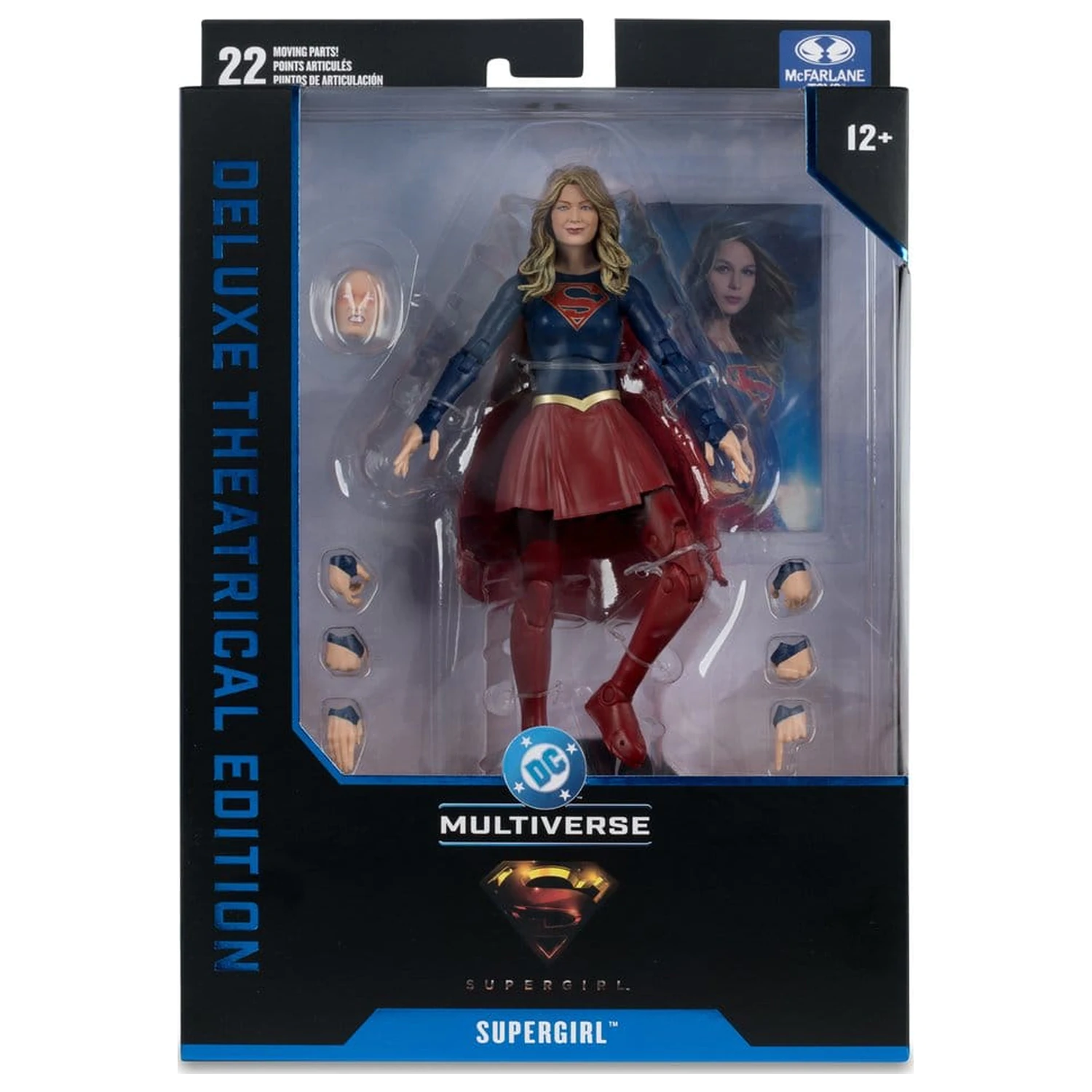 Supergirl (2026) DC Theatrical Deluxe Edition Supergirl akciófigura 17 cm termékfotó
