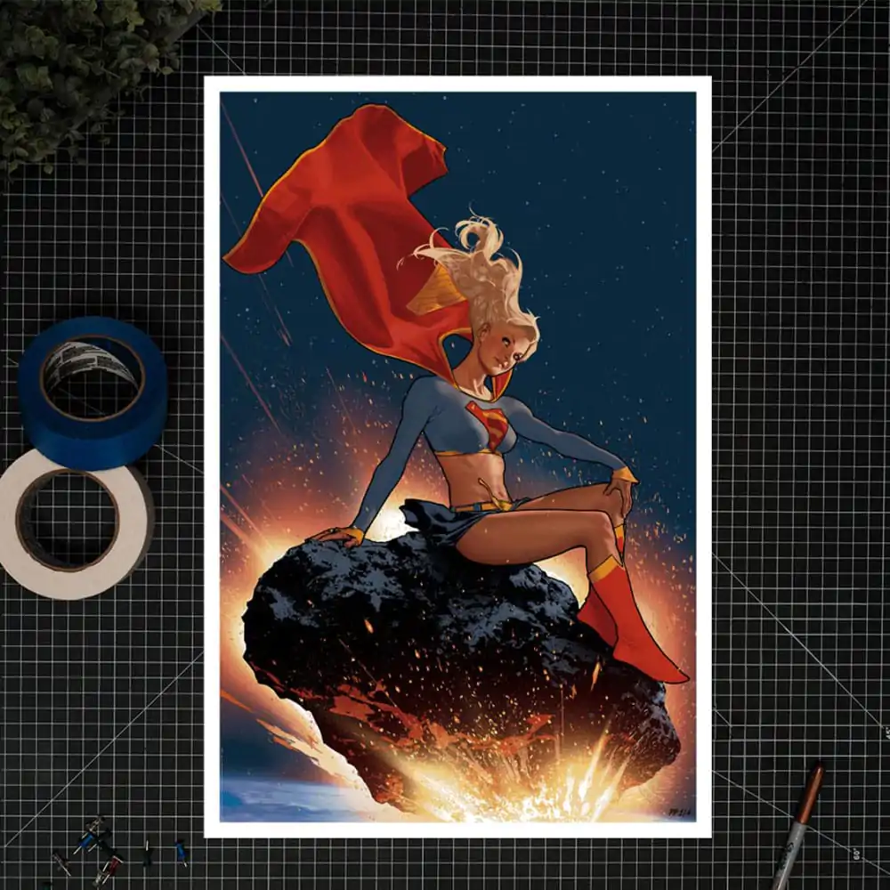 Supergirl and the Legion of Super-Heroes #23 (2006) Art Print Supergirl 61 x 46 cm - keretezetlen vászonkép termékfotó