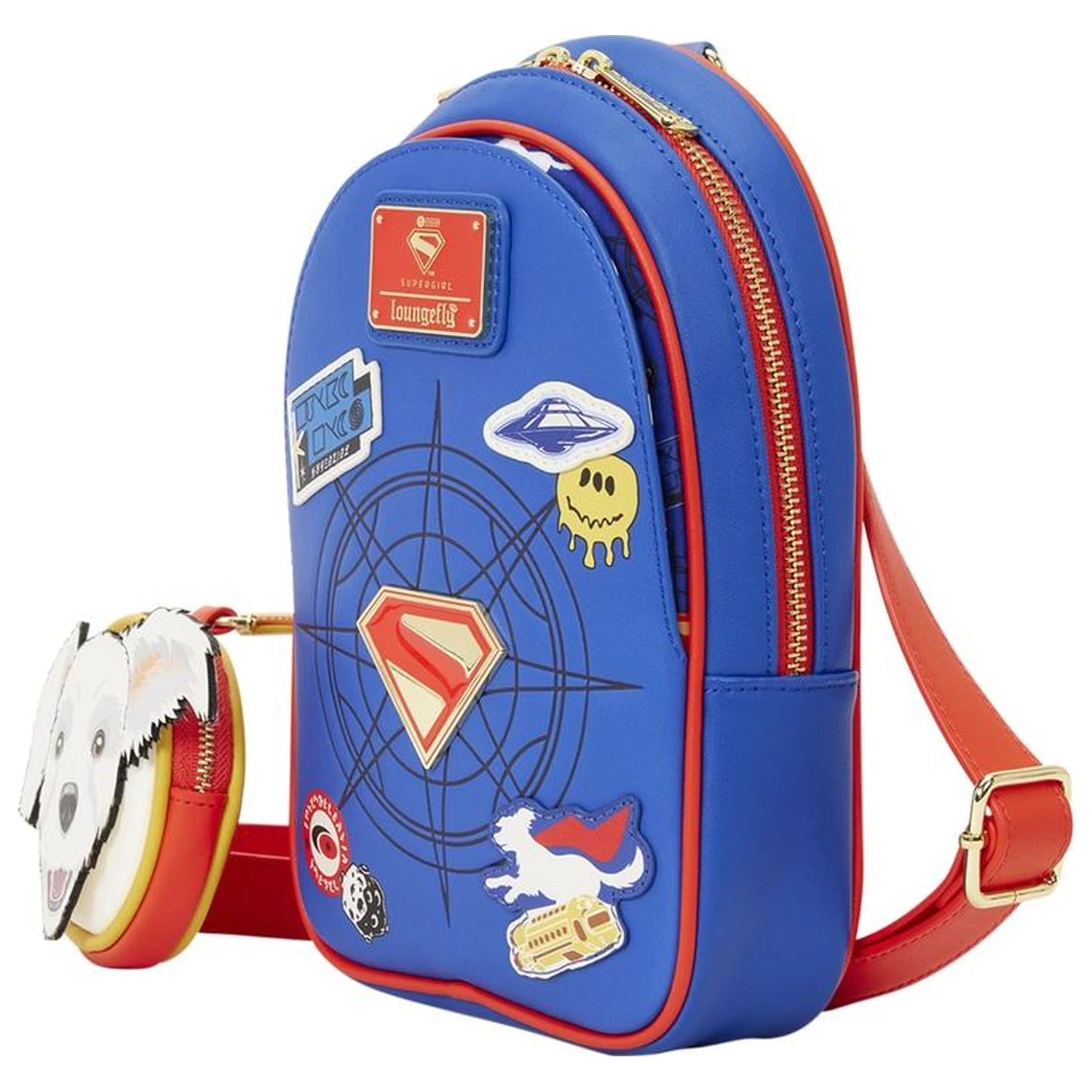 Supergirl Krypto keresztpántos táska  termékfotó