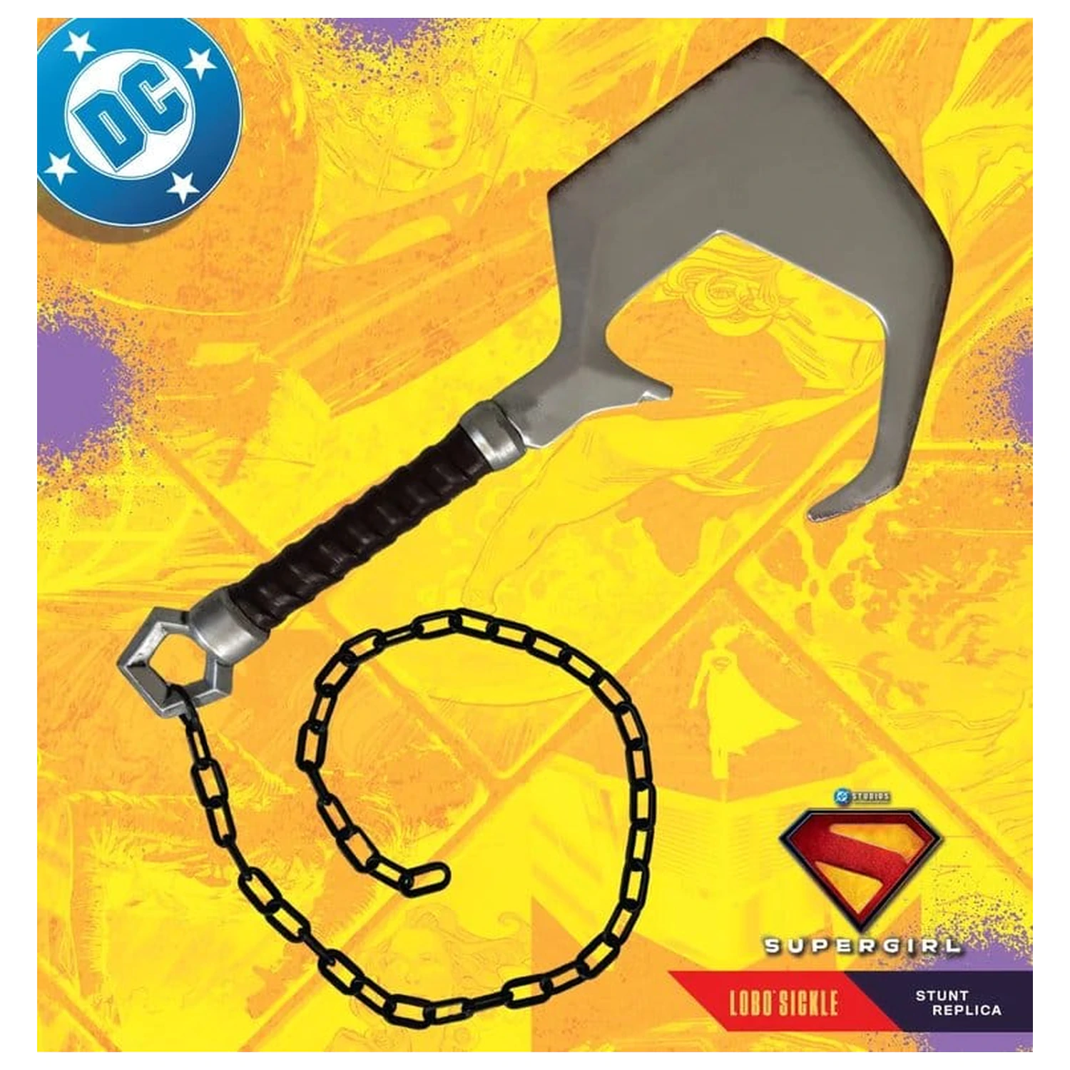 Supergirl LARP Stunt Prop replika 1/1 Lobo Sickle 150 cm termékfotó