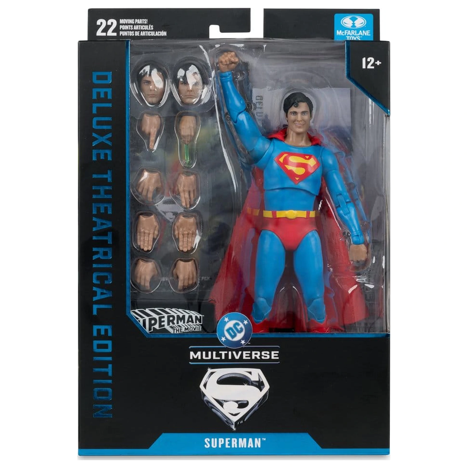 Superman (1978) DC Multiverse Deluxe Theatrical Edition akciófigura Superman 19 cm termékfotó