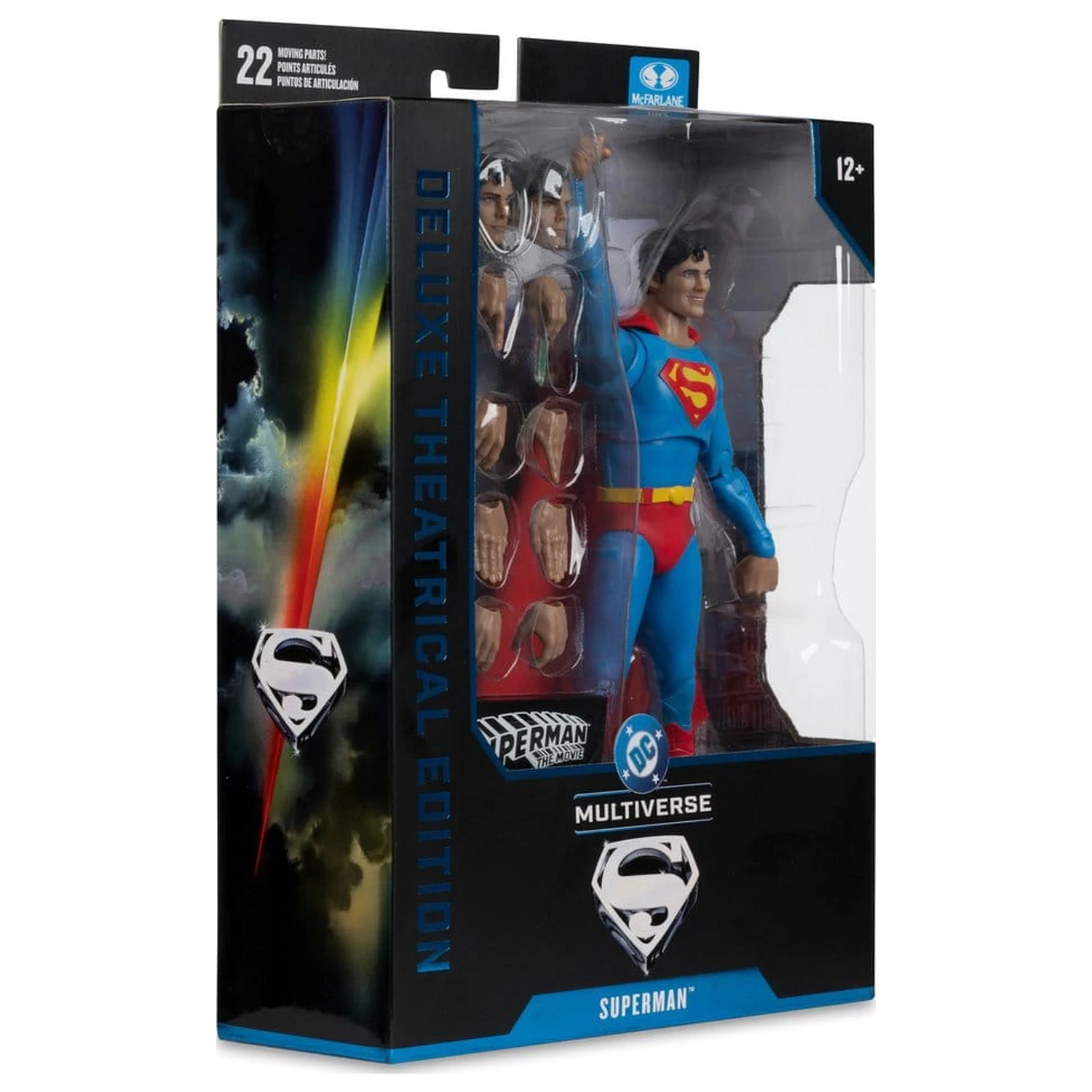 Superman (1978) DC Multiverse Deluxe Theatrical Edition akciófigura Superman 19 cm termékfotó