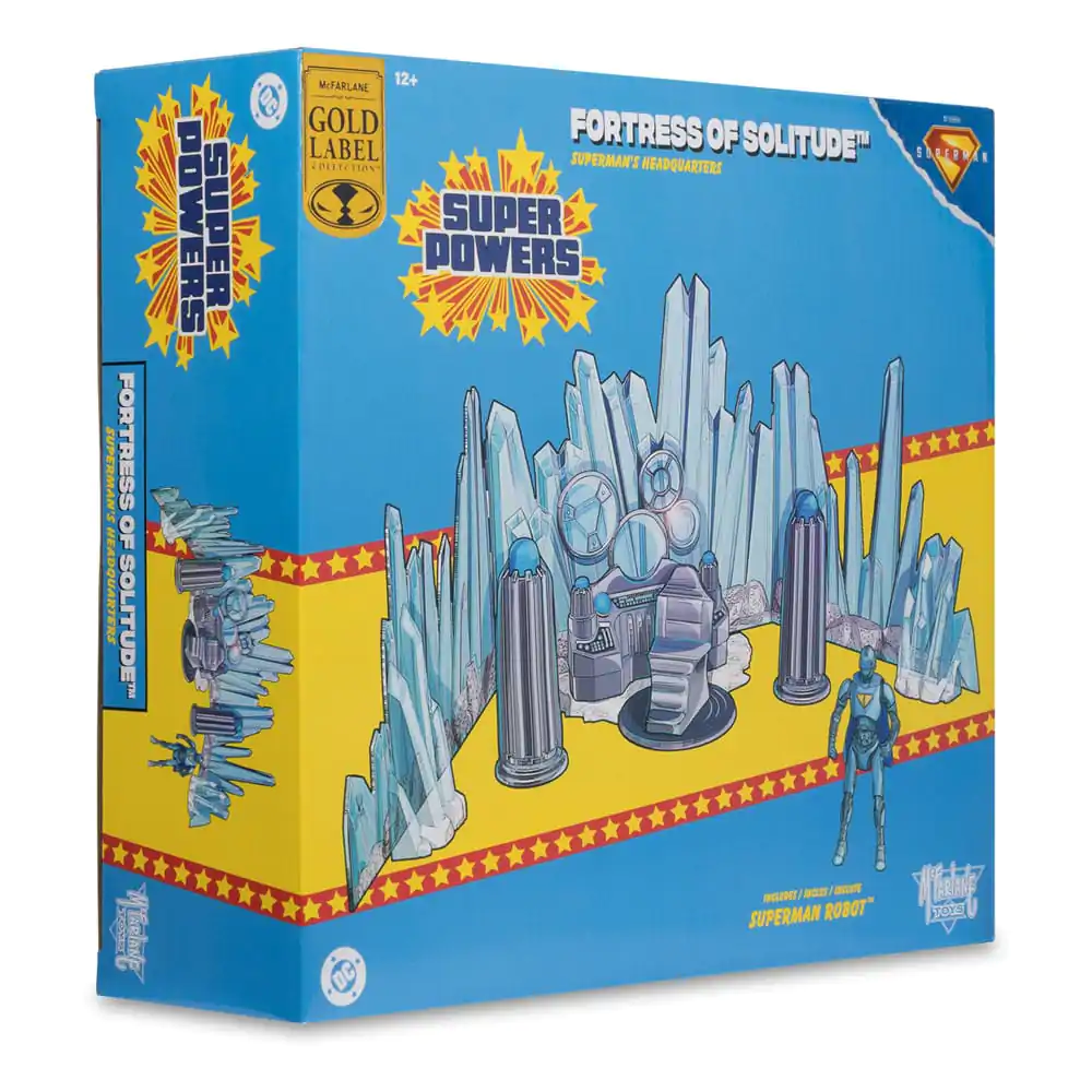 Superman (2025) DC Direct Fortress of Solitude with Superman Robot játékkészlet termékfotó