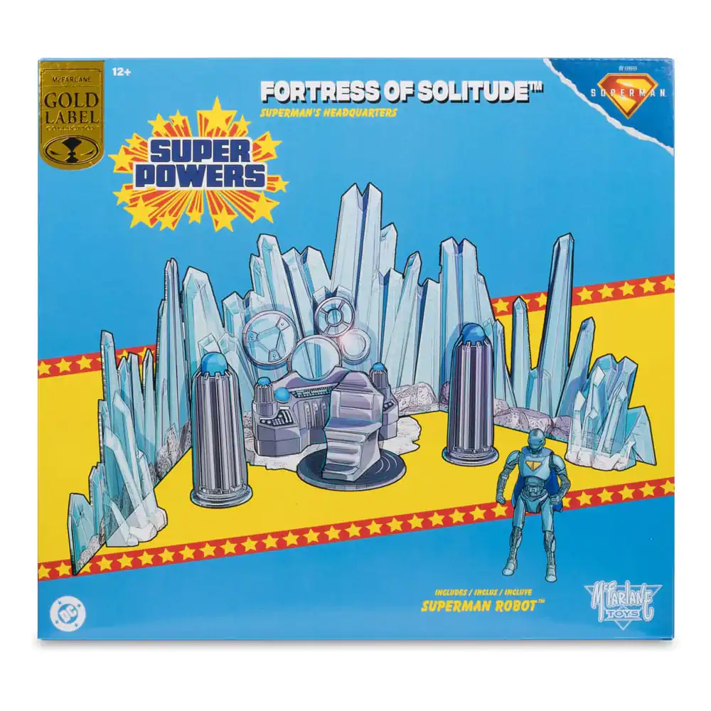 Superman (2025) DC Direct Fortress of Solitude with Superman Robot játékkészlet termékfotó