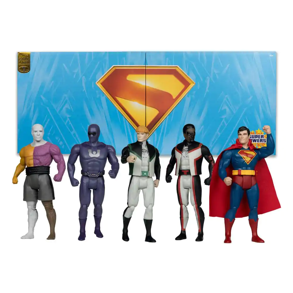 Superman (2025) DC Direct Super Powers 5 db-os akciófigura csomag Gold Label 11 cm termékfotó