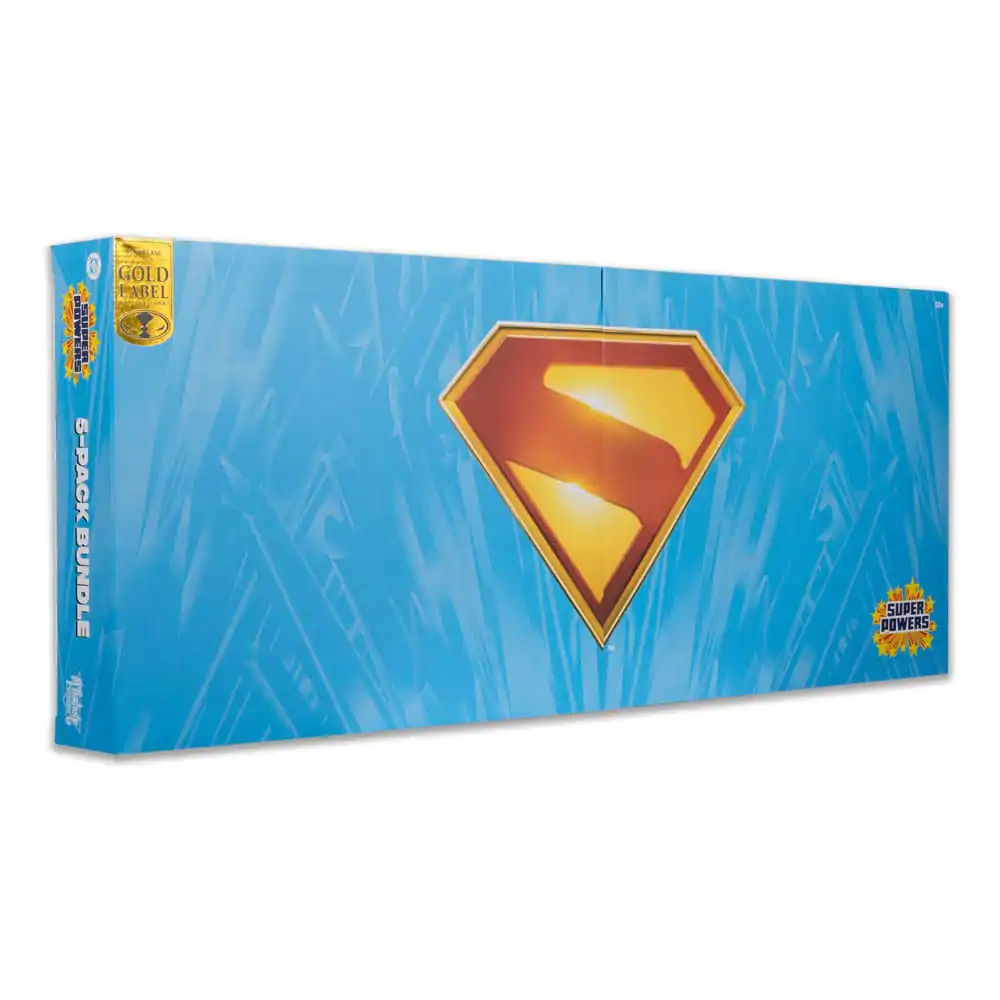 Superman (2025) DC Direct Super Powers 5 db-os akciófigura csomag Gold Label 11 cm termékfotó