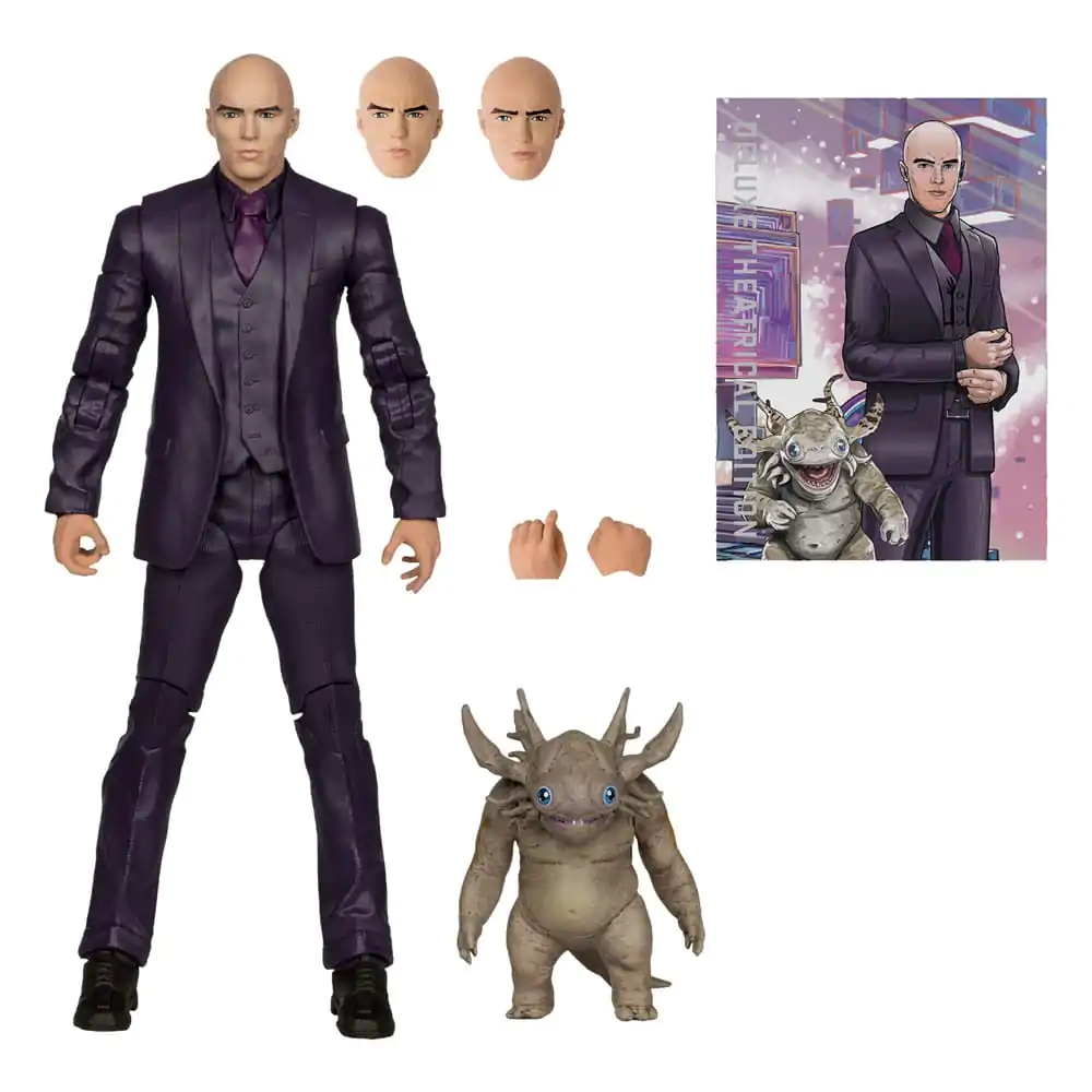 Superman (2025) DC Multiverse Deluxe akciófigura Lex Luthor with Baby Kaiju (Deluxe Theatrical Edition) 18 cm termékfotó