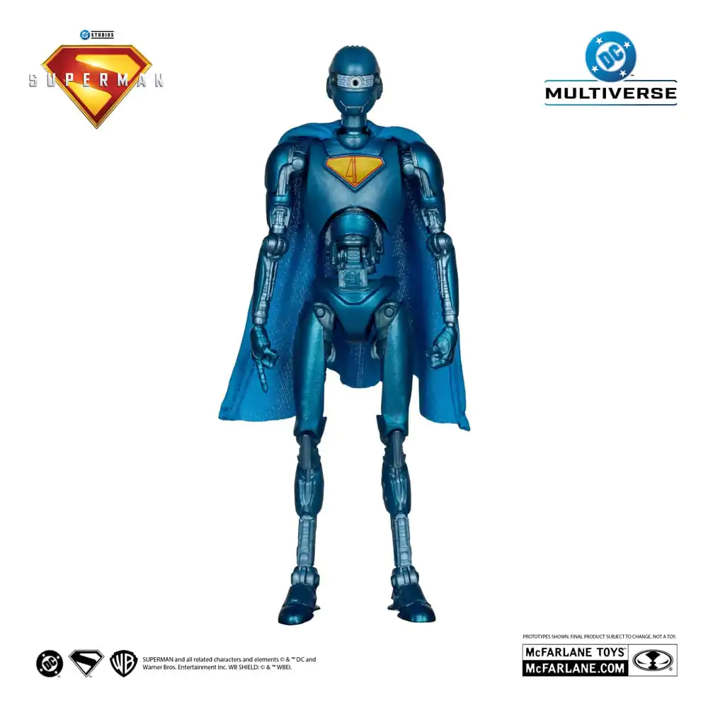 Superman (2025) DC Multiverse Deluxe akciófigura Superman Robot (Red Platinum Edition) 18 cm termékfotó