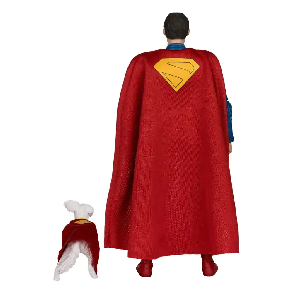 Superman (2025) DC Multiverse Deluxe Superman with Krypto the Super Dog akciófigura 18 cm termékfotó