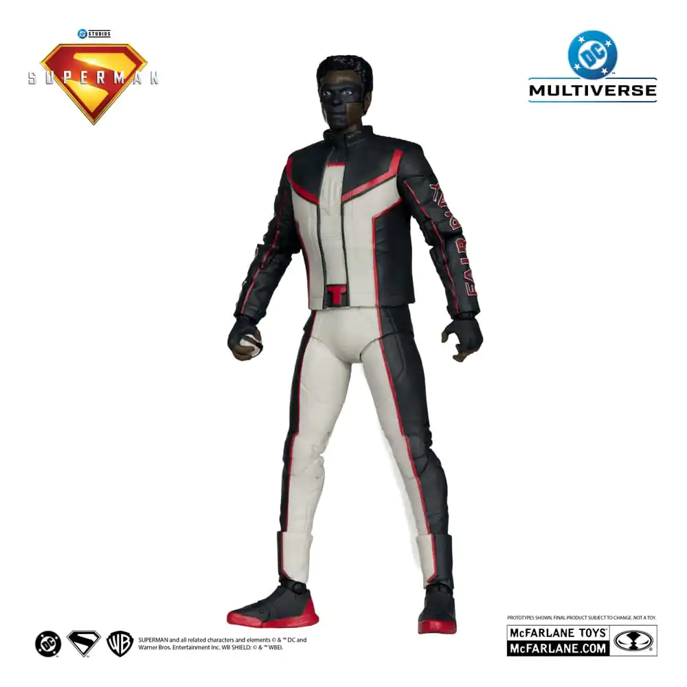 Superman (2025) DC Multiverse Deluxe Theatrical Edition Mr. Terrific (Red Platinum Edition) akciófigura 18 cm termékfotó