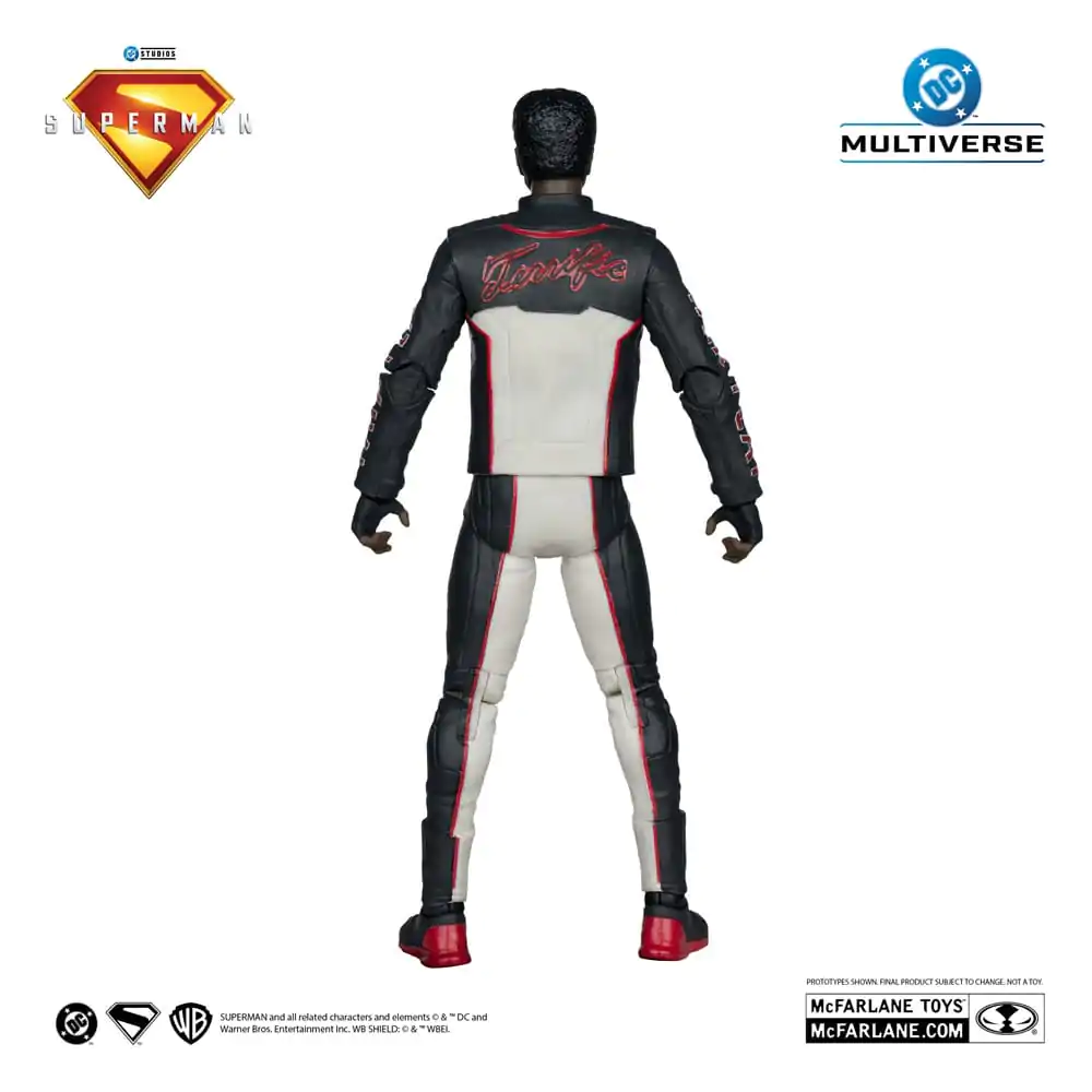 Superman (2025) DC Multiverse Deluxe Theatrical Edition Mr. Terrific (Red Platinum Edition) akciófigura 18 cm termékfotó