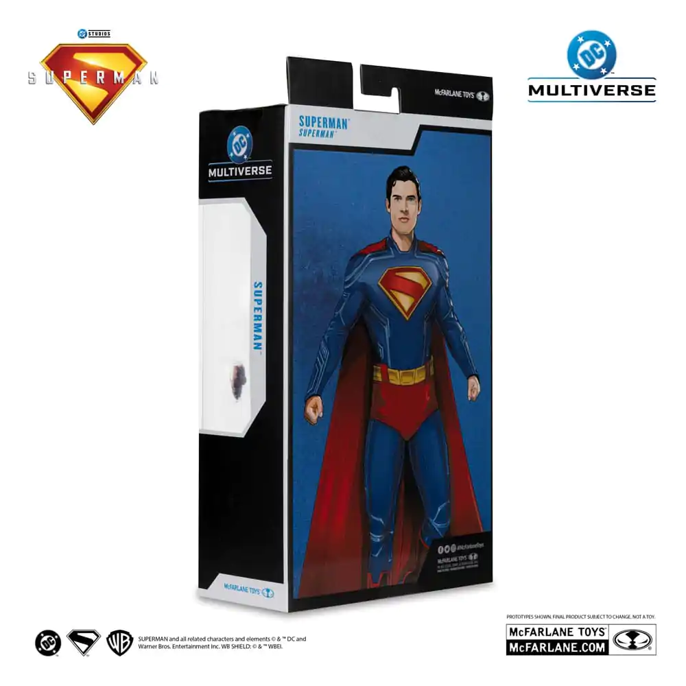 Superman (2025) DC Multiverse Superman (Battle Damaged) (Gold Label) akciófigura 18 cm termékfotó