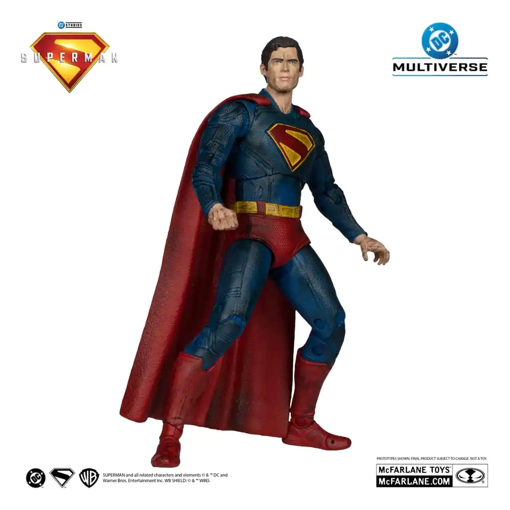 Superman (2025) DC Multiverse Superman (Battle Damaged) (Gold Label) akciófigura 18 cm termékfotó