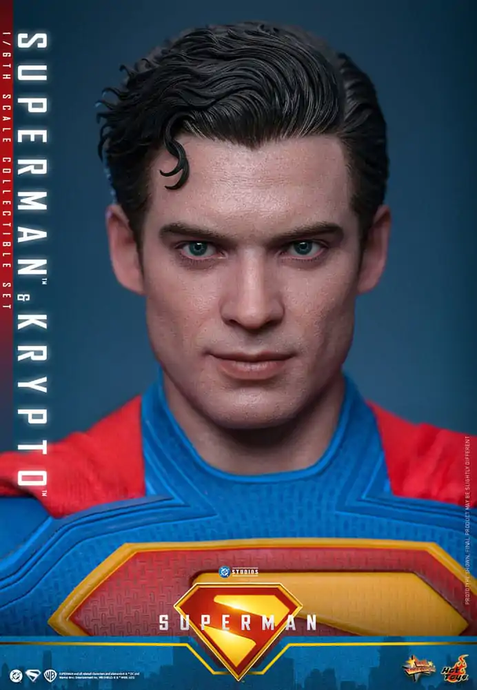 Superman (2025) Movie Masterpiece akciófigura 1/6 Superman &amp; Krypto 33 cm termékfotó