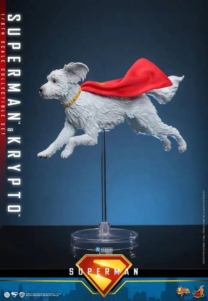 Superman (2025) Movie Masterpiece akciófigura 1/6 Superman &amp; Krypto 33 cm termékfotó