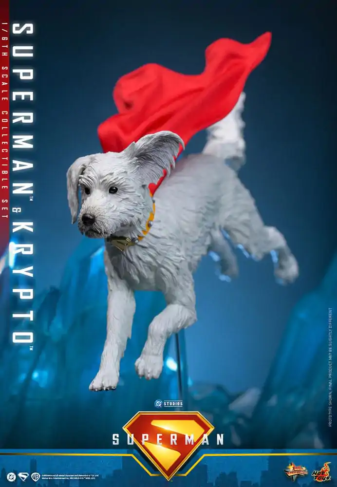 Superman (2025) Movie Masterpiece akciófigura 1/6 Superman &amp; Krypto 33 cm termékfotó